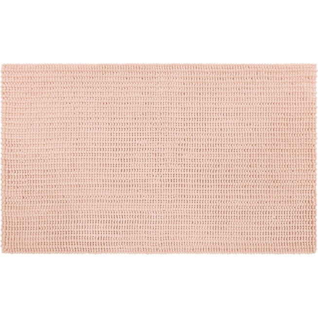 Homespun Noodle Bath Rug, BLUSH, hi-res image number 0