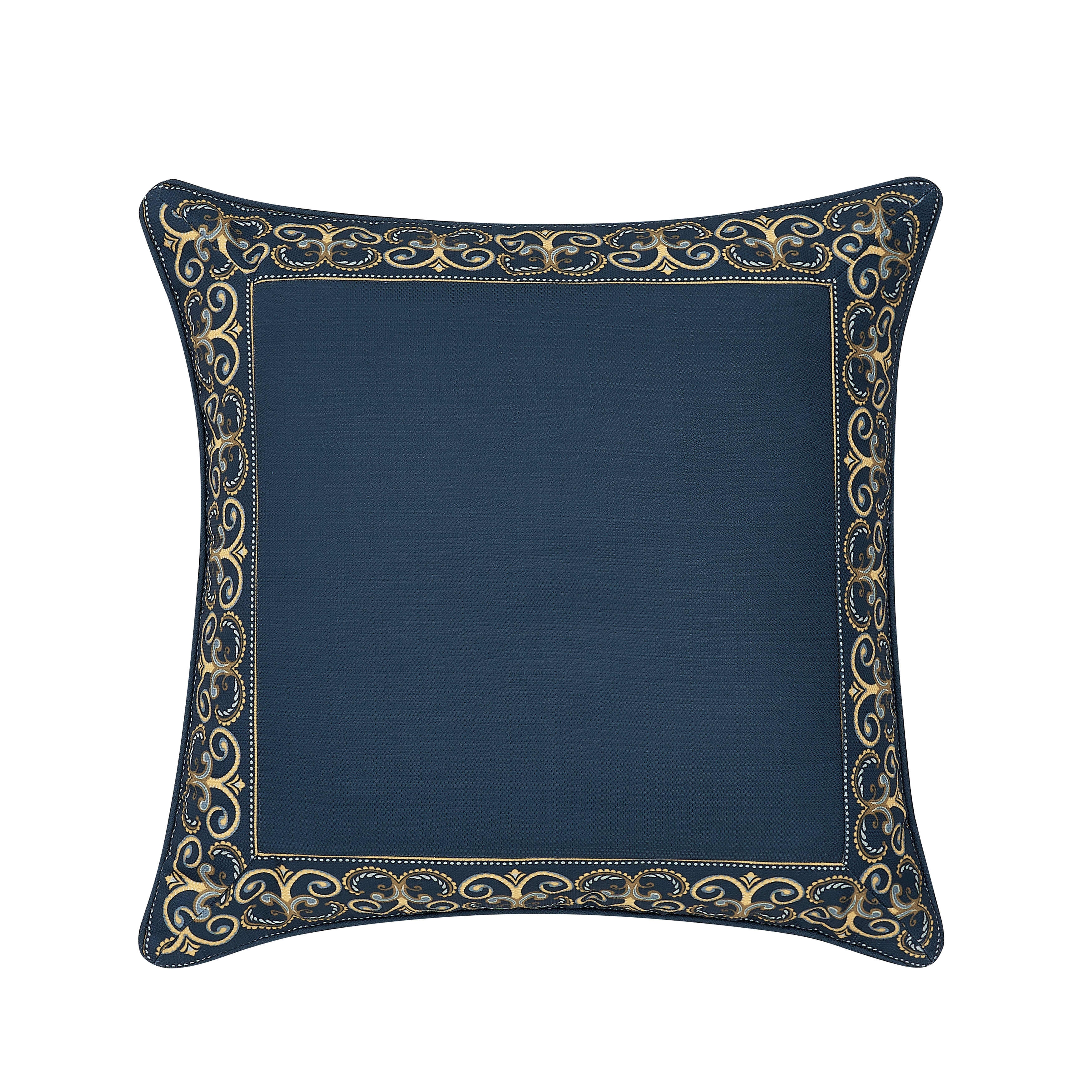 Messina Navy Euro Sham, NAVY, hi-res image number 0