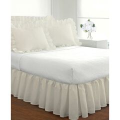 Fresh Ideas Ruffled 2-Pack Poplin Pillow Sham Set