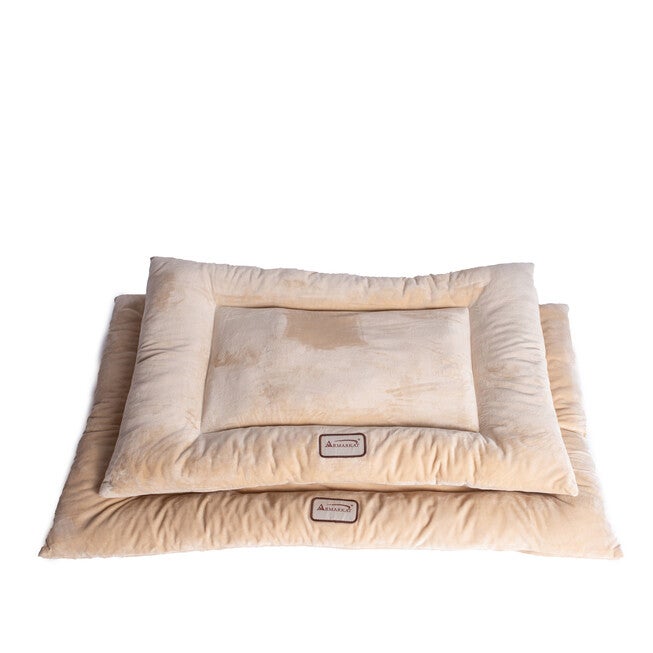 Pet Bed Mat , Dog Crate Soft Pad With Poly Fill Cushion, , alternate image number null