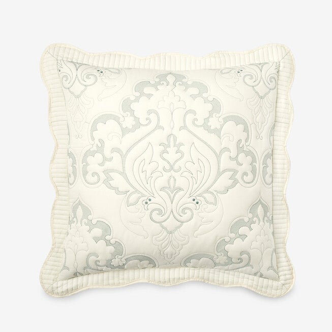 Amelia Euro Sham, IVORY SEAGLASS, hi-res image number null