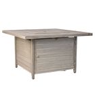 Langhorne Square Aluminum LPG Fire Pit in Barnwood, , alternate image number null