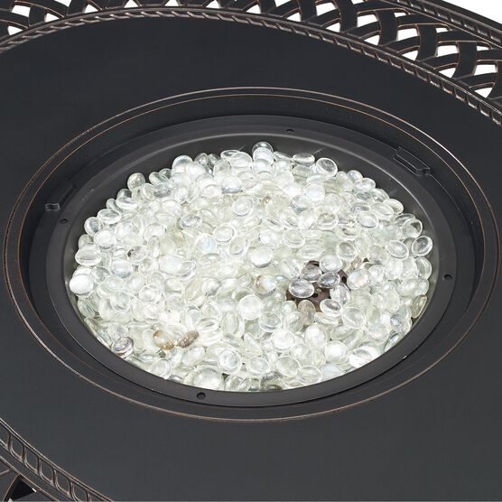 James Aluminum Oval LPG/NG Fire Pit, , alternate image number null