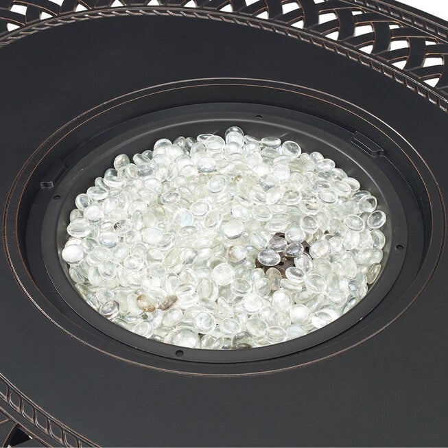 James Aluminum Oval LPG/NG Fire Pit, , alternate image number null