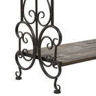 Black Vintage Metal Towel Rack, 41 x 28, , alternate image number null