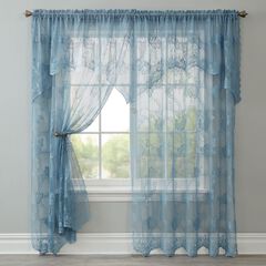 Blue Valances and Swags