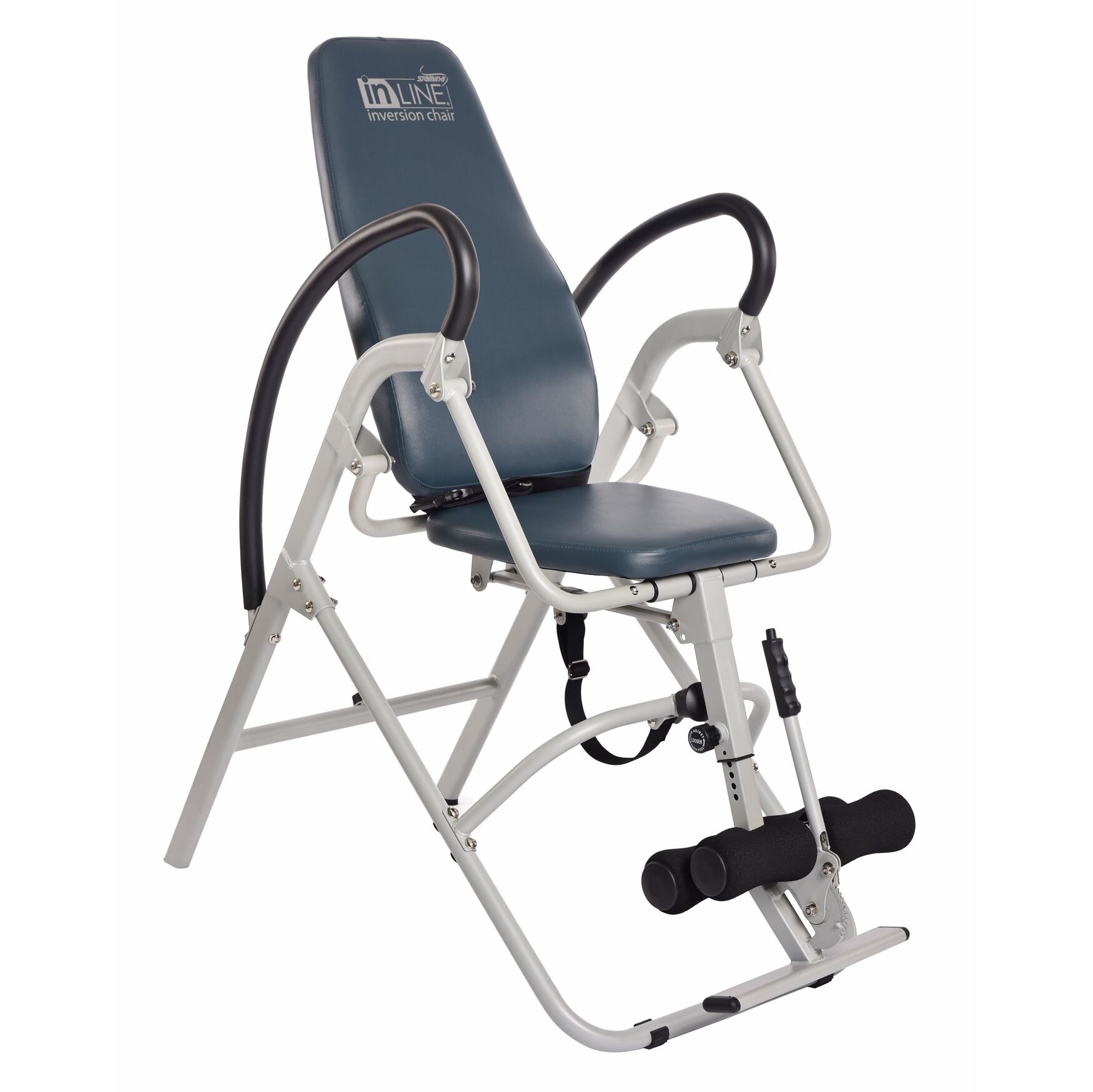Stamina InLine Inversion Chair, BLACK, hi-res image number 0