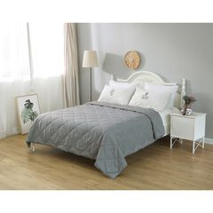 Nano Feather Blanket, Light Gray