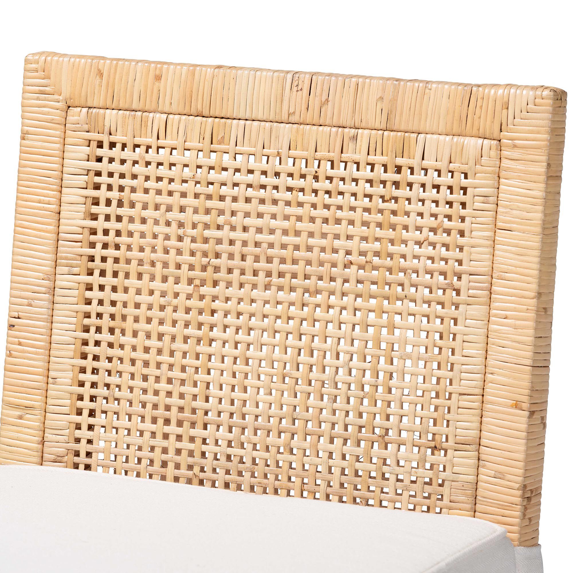 Sofia Bohemian Natural Rattan Bar Stool, NATURAL, alternate image number 5