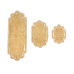 Allure 3pc Bath Rug Collection