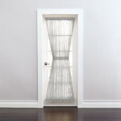 BH Studio Sheer Voile Door Panel With Tiebacks