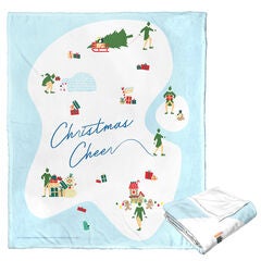 Wb Elf Christmas Cheer Silk Touch Throw Blanket