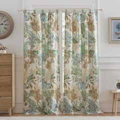 Atlantis Window Curtain Panels, Set of 2, 84"