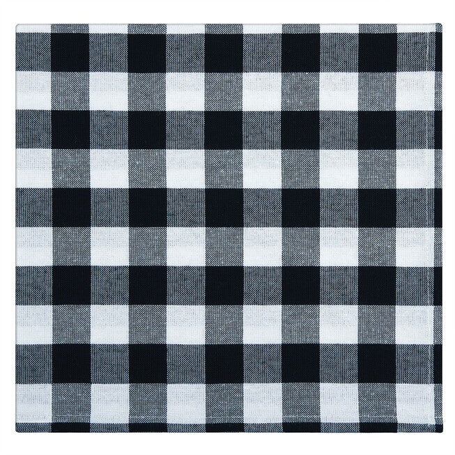 Buffalo Check Dinner Table Napkins Set of Four, , alternate image number null
