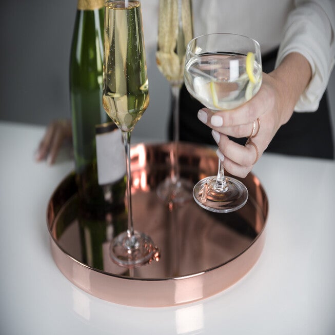 Angled Crystal Coupe Glasses, , alternate image number null