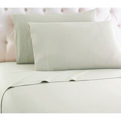Micro Flannel® Solid Sage Green Flannel Sheet Set