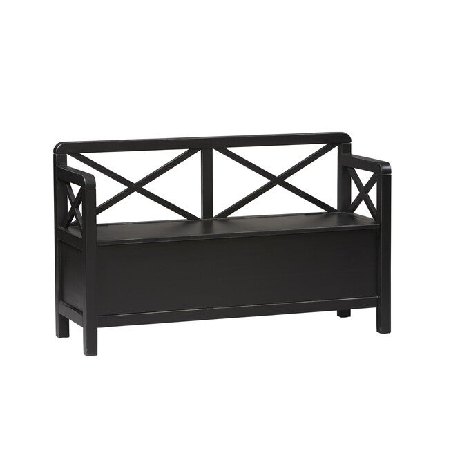 Anna Storage Bench, BLACK, hi-res image number 0