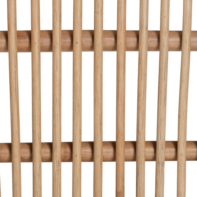 Cyntia Modern Bohemian Natural Brown Rattan Dining Chair, , alternate image number 6