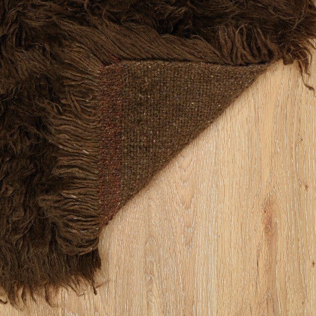 Flokati Cocoa Rug, , on-hover image number 1