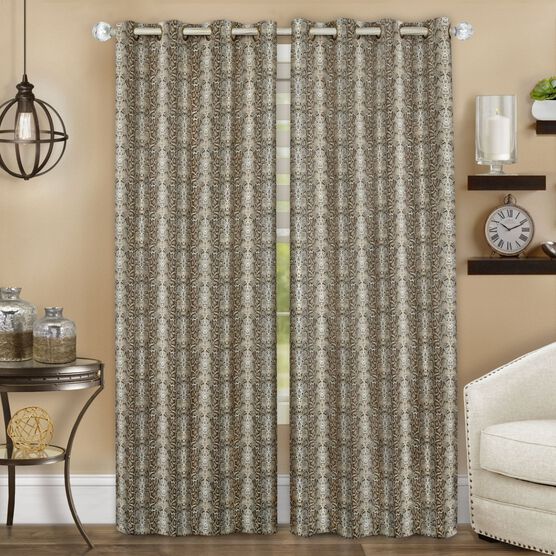 Python Grommet Window Curtain Panel, , alternate image number null