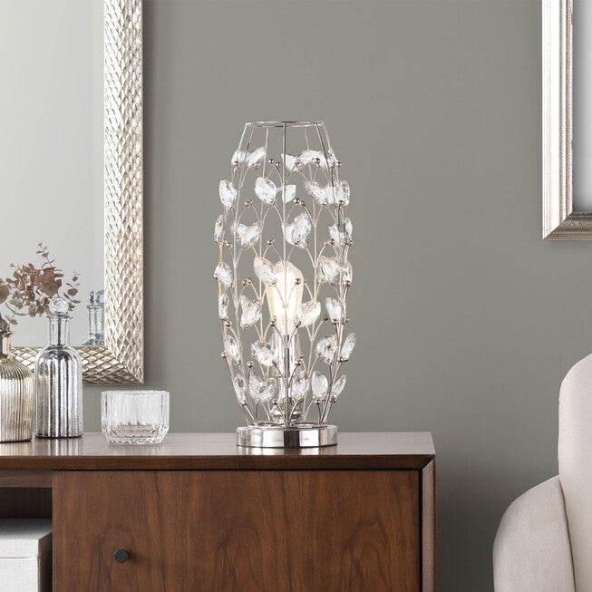 Crystal Buds 18 inches Metal Uplight, , alternate image number null