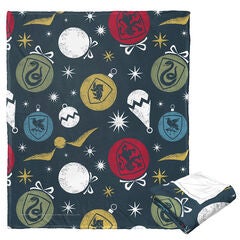 Wb Harry Potter House Ornaments Silk Touch Throw