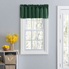 Stacey Curtain Color Lined Swag Set Filler Valance