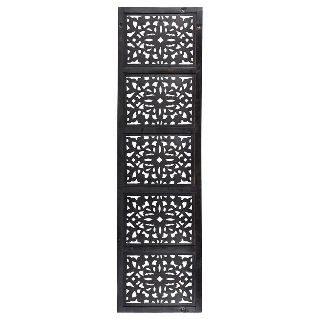 Brown Traditional Ornamental Wood Wall Décor, , alternate image number null