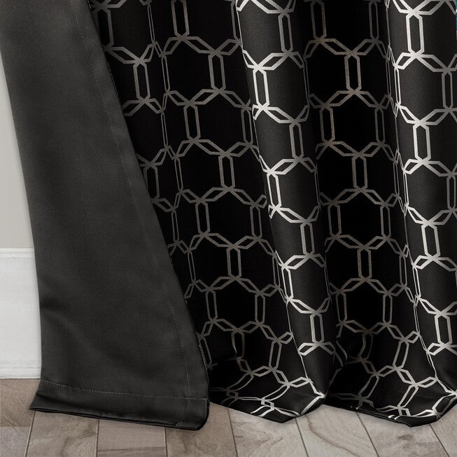 Prelude Reversible Blackout Rod Pocket Curtain Panel, , on-hover image number null