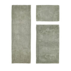 Granada Collection 100% Cotton 3 Piece (17" X 24" | 24" X 40" | 20" X 60") Bath Rug Set