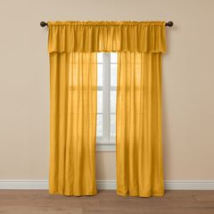 Poly Cotton Canvas Rod-Pocket Valance