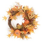 Harvest Wheat Wreath, MULTI, hi-res image number null
