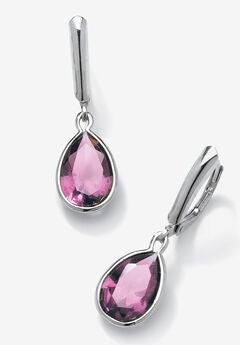 Modern Sterling Silver Earrings