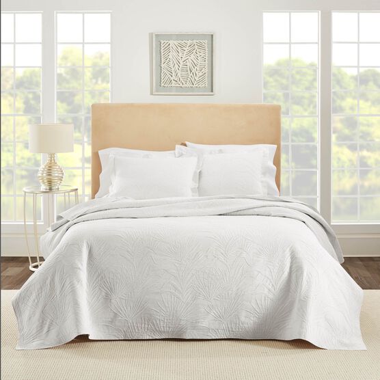 Ella European Matelassé Coverlet Set, , alternate image number null