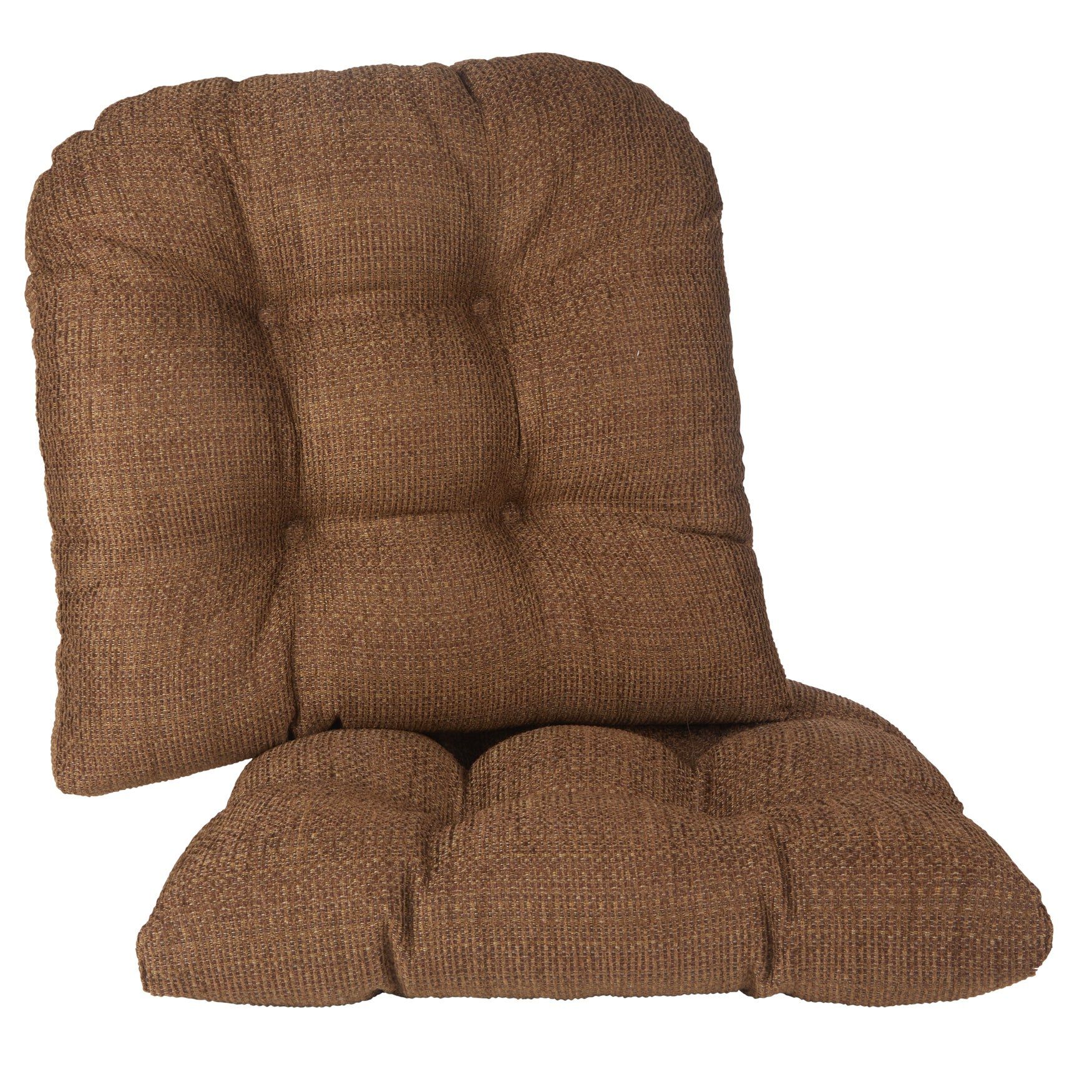 17 inches Tyson Gripper Chair Pad, BROWN, hi-res image number 0
