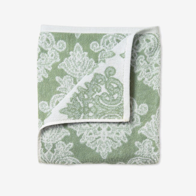 Oversized Damask Bath Sheet, SEAGLASS, hi-res image number null