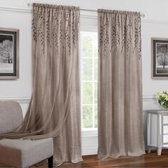 Willow Rod Pocket Window Curtain Panel