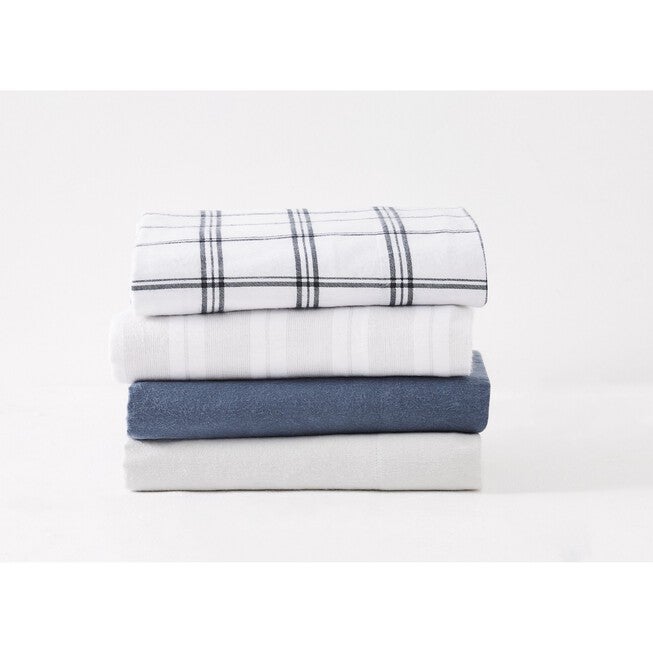 Bryce Stripe Flannel Sheet Set, , alternate image number null
