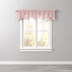 BH Studio Sheer Voile Layered Valance