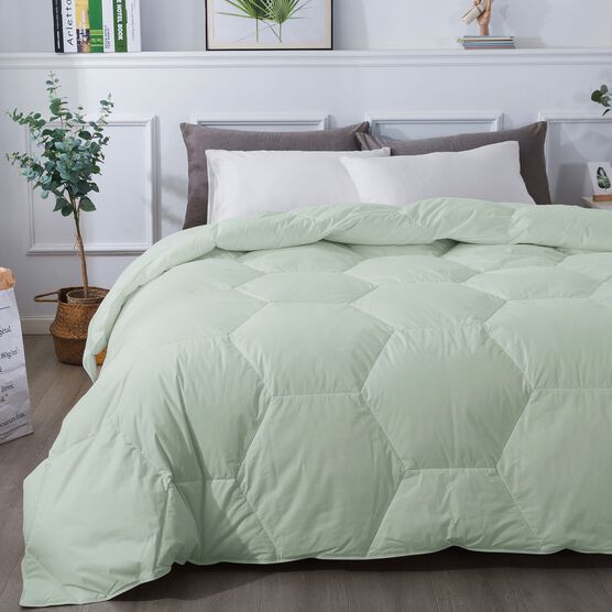Honeycomb Stitch Down Alternative Comforter, DEWKIST, hi-res image number null