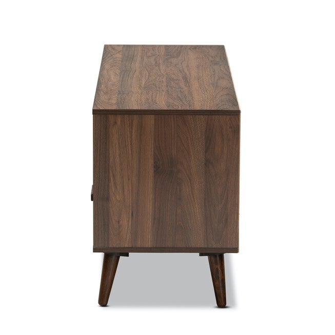 Garrick Two-Tone Wood 1-Drawer Tv Stand Furniture, , alternate image number 3