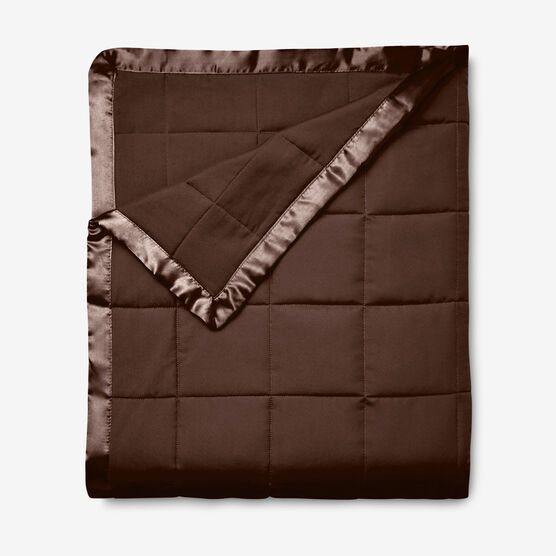 Down-Alternative Blanket, CHOCOLATE, hi-res image number null