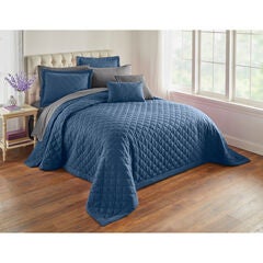 Blue Cotton Bedspreads
