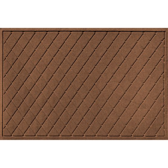Aqua Shield® Argyle Door Mat 34"X52", BROWN, hi-res image number null