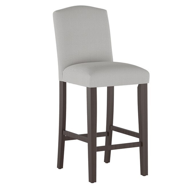 Stripe Camelback Barstool, OXFORD STRIPE TAUPE, hi-res image number 0