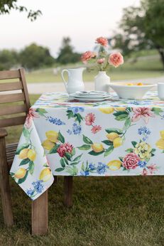 Lemon Bouquet Table Linen Collection