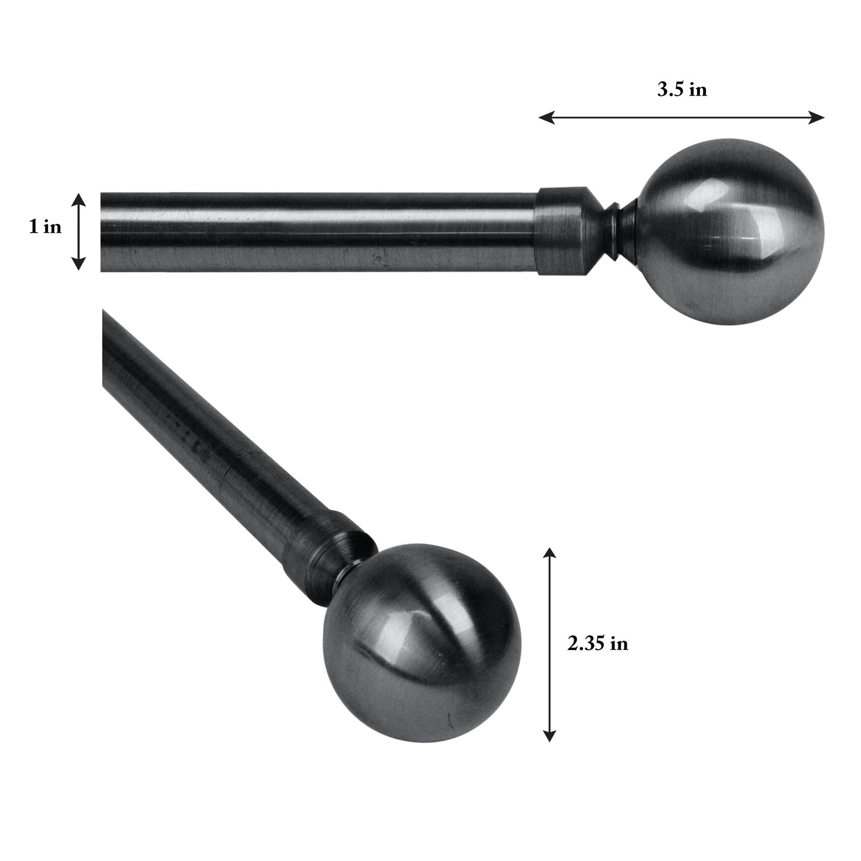 Versailles&#39; Lexington Ball Rod Set (86in - 144in), , alternate image number 2