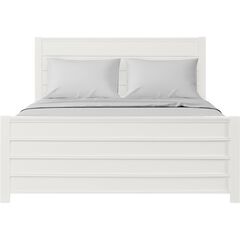 Caroline Wooden Platform Bed in Oak, King