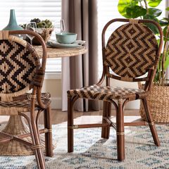 Mariano Natural Rattan Dining Chair