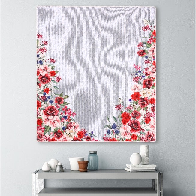 Lexi Quilted Throw Blanket, , alternate image number null